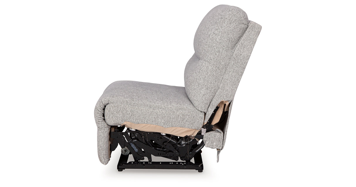 Acklen Place Alloy Power Armless Recliner from Ashley - Luna Furniture
