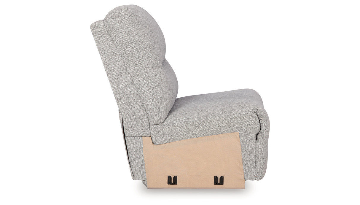 Acklen Place Alloy Armless Chair from Ashley - Luna Furniture