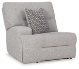 Acklen Place Pewter 6-Piece Power Reclining Sectional from Ashley - Luna Furniture