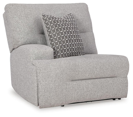 Acklen Place Pewter 6-Piece Power Reclining Sectional from Ashley - Luna Furniture