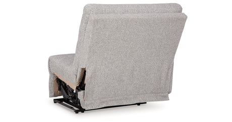 Acklen Place Pewter 5-Piece Power Reclining Sectional from Ashley - Luna Furniture