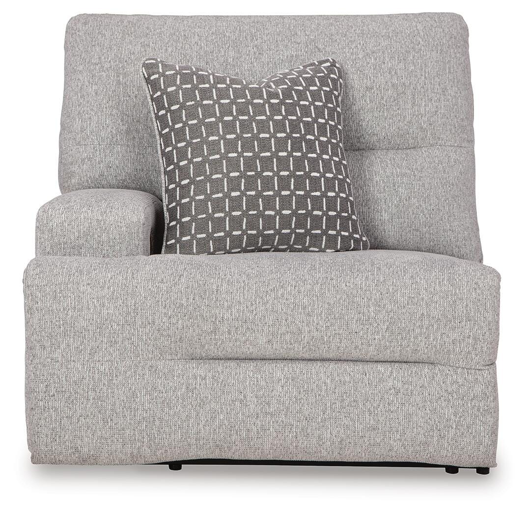 Acklen Place Pewter 6-Piece Power Reclining Sectional from Ashley - Luna Furniture