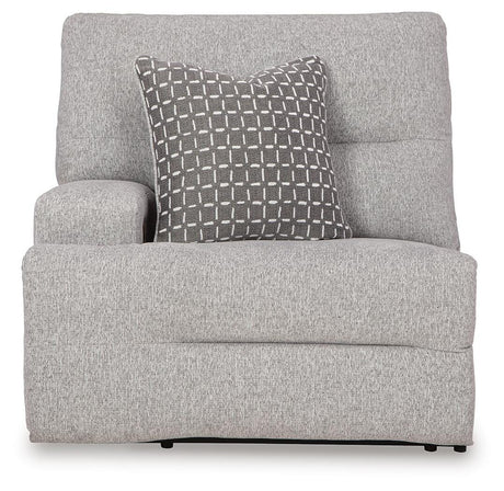 Acklen Place Pewter 6-Piece Power Reclining Sectional from Ashley - Luna Furniture