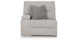 Acklen Place Pewter 5-Piece Power Reclining Sectional from Ashley - Luna Furniture