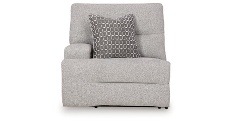 Acklen Place Pewter 5-Piece Power Reclining Sectional from Ashley - Luna Furniture