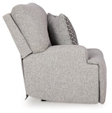 Acklen Place Pewter 6-Piece Power Reclining Sectional and Power Recliner from Ashley - Luna Furniture
