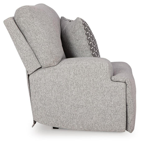 Acklen Place Pewter 6-Piece Power Reclining Sectional from Ashley - Luna Furniture