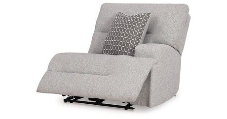 Acklen Place Pewter 5-Piece Power Reclining Sectional from Ashley - Luna Furniture