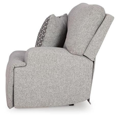 Acklen Place Pewter 6-Piece Power Reclining Sectional from Ashley - Luna Furniture