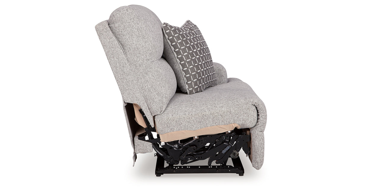 Acklen Place Alloy Right-Arm Facing Power Recliner from Ashley - Luna Furniture