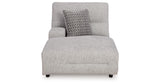 Acklen Place Alloy Left-Arm Facing Power Press Back Chaise from Ashley - Luna Furniture