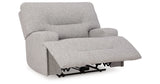 Acklen Place Pewter Oversized Power Recliner from Ashley - Luna Furniture