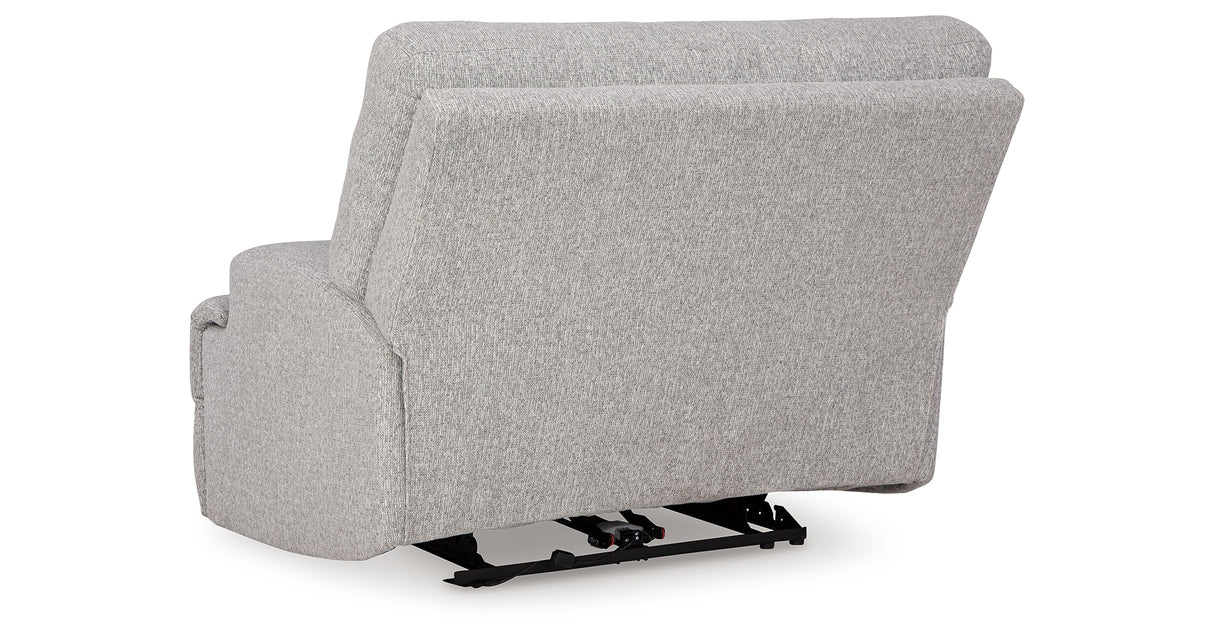 Acklen Place Pewter Oversized Power Recliner from Ashley - Luna Furniture