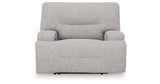 Acklen Place Pewter Oversized Power Recliner from Ashley - Luna Furniture