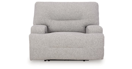 Acklen Place Pewter Oversized Power Recliner from Ashley - Luna Furniture