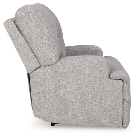 Acklen Place Pewter 6-Piece Power Reclining Sectional and Power Recliner from Ashley - Luna Furniture