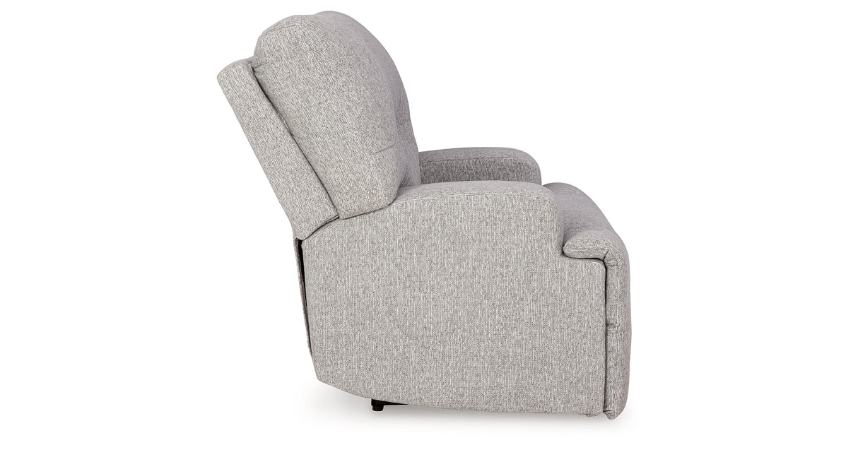 Acklen Place Pewter Oversized Power Recliner from Ashley - Luna Furniture