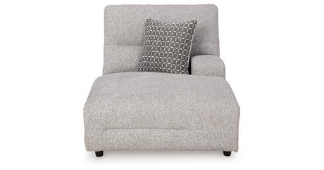 Acklen Place Alloy Right-Arm Facing Power Press Back Chaise from Ashley - Luna Furniture