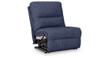 Acklen Place Navy Power Armless Recliner from Ashley - Luna Furniture