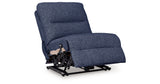 Acklen Place Navy Power Armless Recliner from Ashley - Luna Furniture