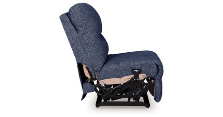 Acklen Place Navy Power Armless Recliner from Ashley - Luna Furniture