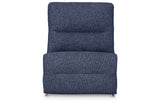 Acklen Place Navy Armless Chair from Ashley - Luna Furniture