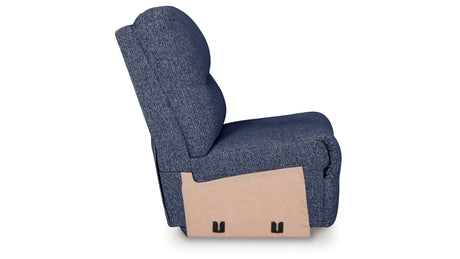 Acklen Place Navy Armless Chair from Ashley - Luna Furniture