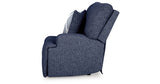 Acklen Place Navy Right-Arm Facing Power Recliner from Ashley - Luna Furniture