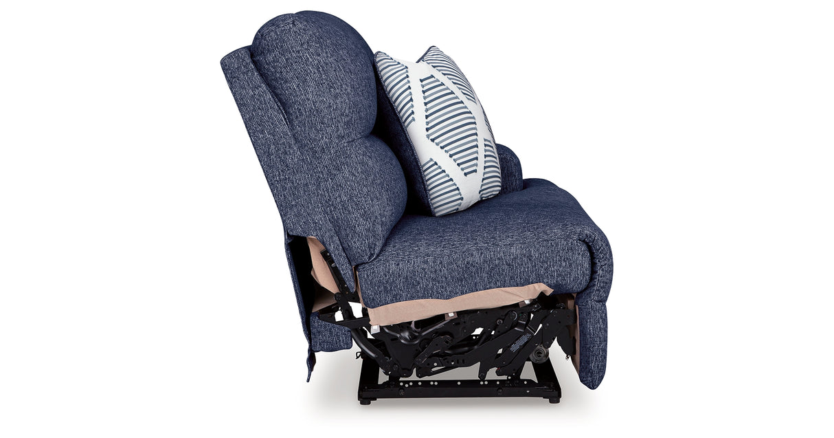 Acklen Place Navy 7-Piece Power Reclining Sectional from Ashley Furniture - Luna Furniture