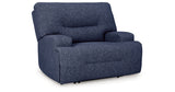 Acklen Place Navy Oversized Power Recliner from Ashley - Luna Furniture