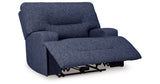 Acklen Place Navy Oversized Power Recliner from Ashley - Luna Furniture