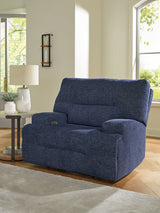 Acklen Place Navy Oversized Power Recliner from Ashley - Luna Furniture