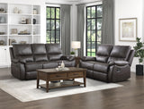 9368BRW*2 Sofa and Loveseat from Homelegance - Luna Furniture