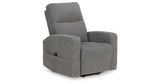 Starganza Gray Power Lift Recliner from Ashley - Luna Furniture