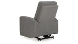 Starganza Gray Power Lift Recliner from Ashley - Luna Furniture