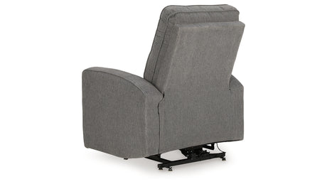 Starganza Gray Power Lift Recliner from Ashley - Luna Furniture