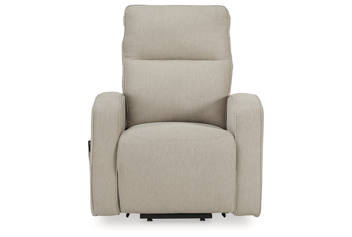 Starganza Smoke Power Lift Recliner from Ashley - Luna Furniture