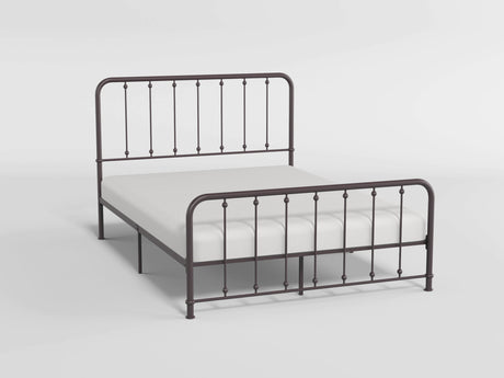 Larkspur Antique Bronze Full Metal Platform Bed from Homelegance - Luna Furniture
