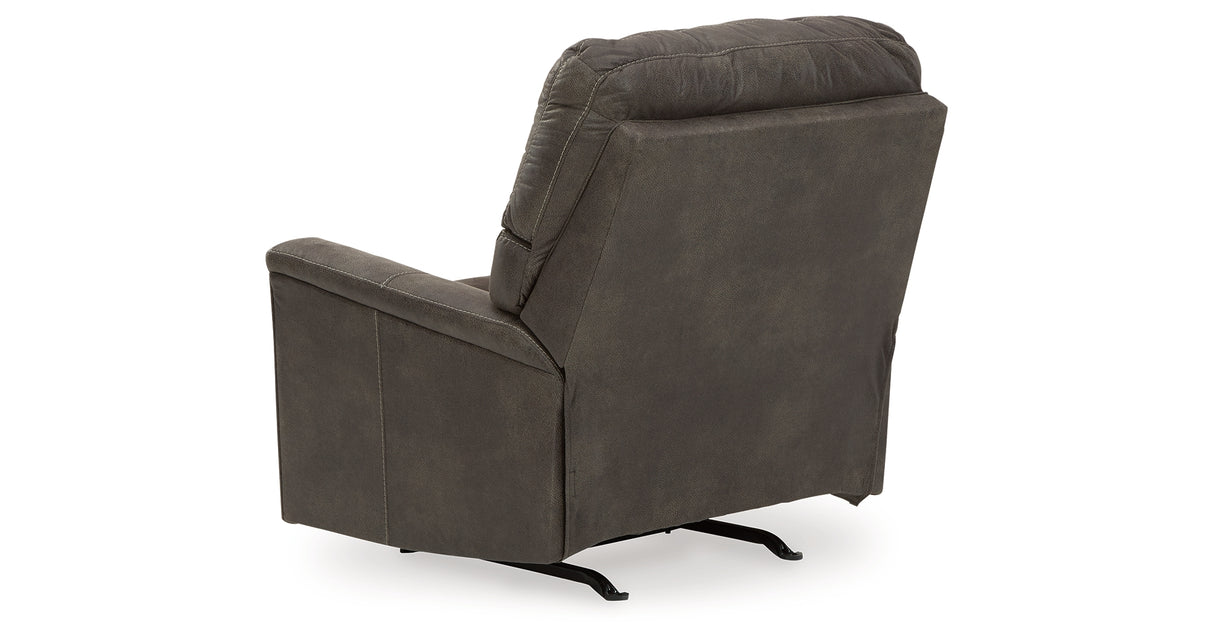 Navi Smoke Recliner from Ashley Furniture - Luna Furniture