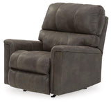 Navi Smoke Recliner from Ashley Furniture - Luna Furniture