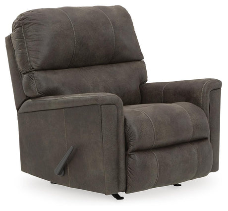 Navi Smoke Recliner from Ashley Furniture - Luna Furniture