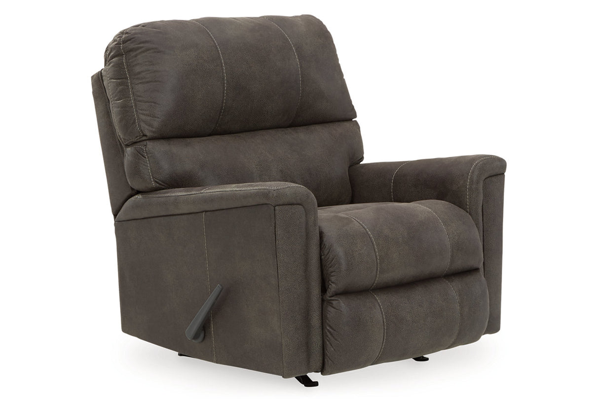 Navi Smoke Sofa, Loveseat and Recliner from Ashley Furniture - Luna Furniture
