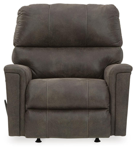 Navi Smoke Recliner from Ashley Furniture - Luna Furniture
