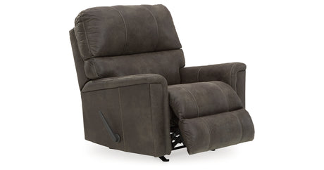 Navi Smoke Recliner from Ashley - Luna Furniture