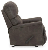 Navi Smoke Recliner from Ashley Furniture - Luna Furniture