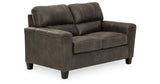 Navi Smoke Loveseat from Ashley Furniture - Luna Furniture