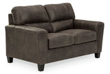 Navi Smoke Sofa, Loveseat and Recliner from Ashley Furniture - Luna Furniture