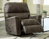 Navi Smoke Recliner from Ashley Furniture - Luna Furniture