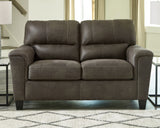 Navi Smoke Loveseat from Ashley Furniture - Luna Furniture