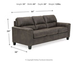 Navi Smoke Sofa from Ashley Furniture - Luna Furniture